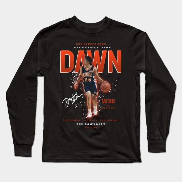 Dawn staley basketball legend Long Sleeve T-Shirt by NikkiHaley